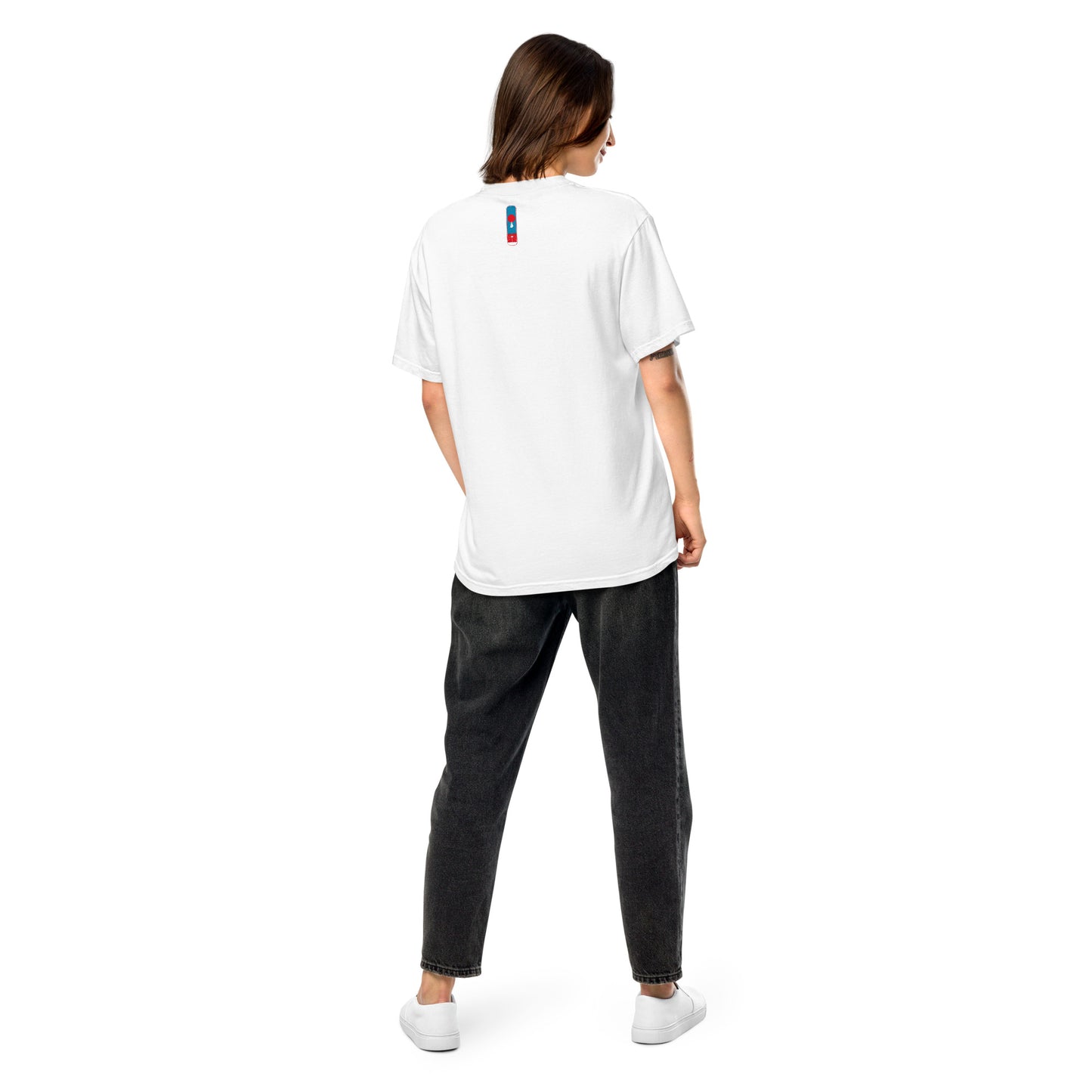 'Speak to a Ghost" Unisex garment-dyed heavyweight t-shirt