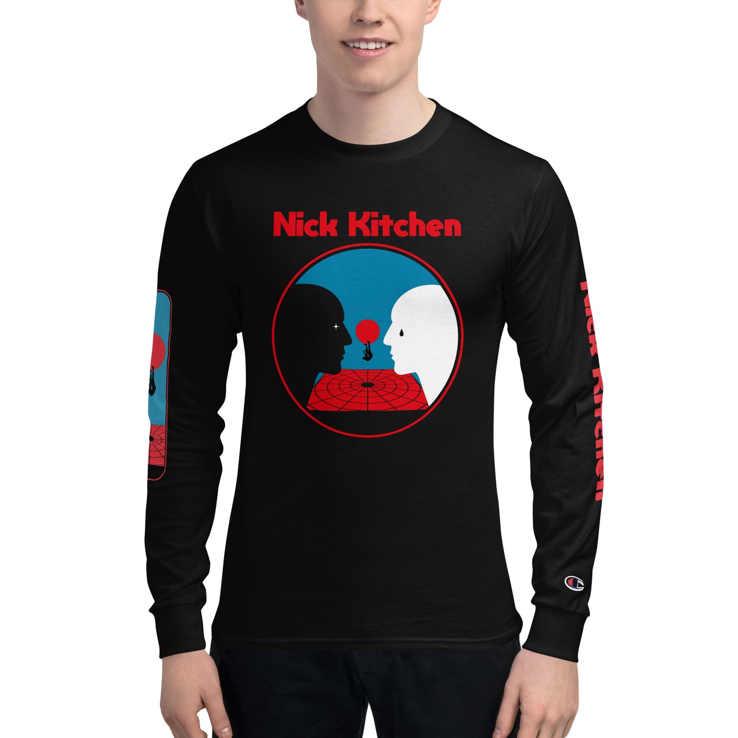 "Speak to a Ghost" Champion Long Sleeve Shirt