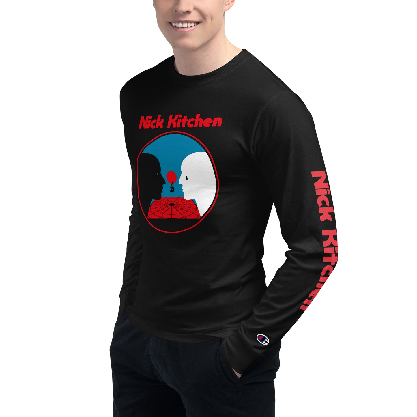 "Speak to a Ghost" Champion Long Sleeve Shirt