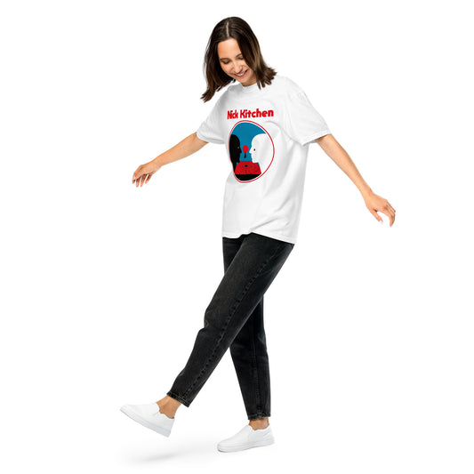 'Speak to a Ghost" Unisex garment-dyed heavyweight t-shirt